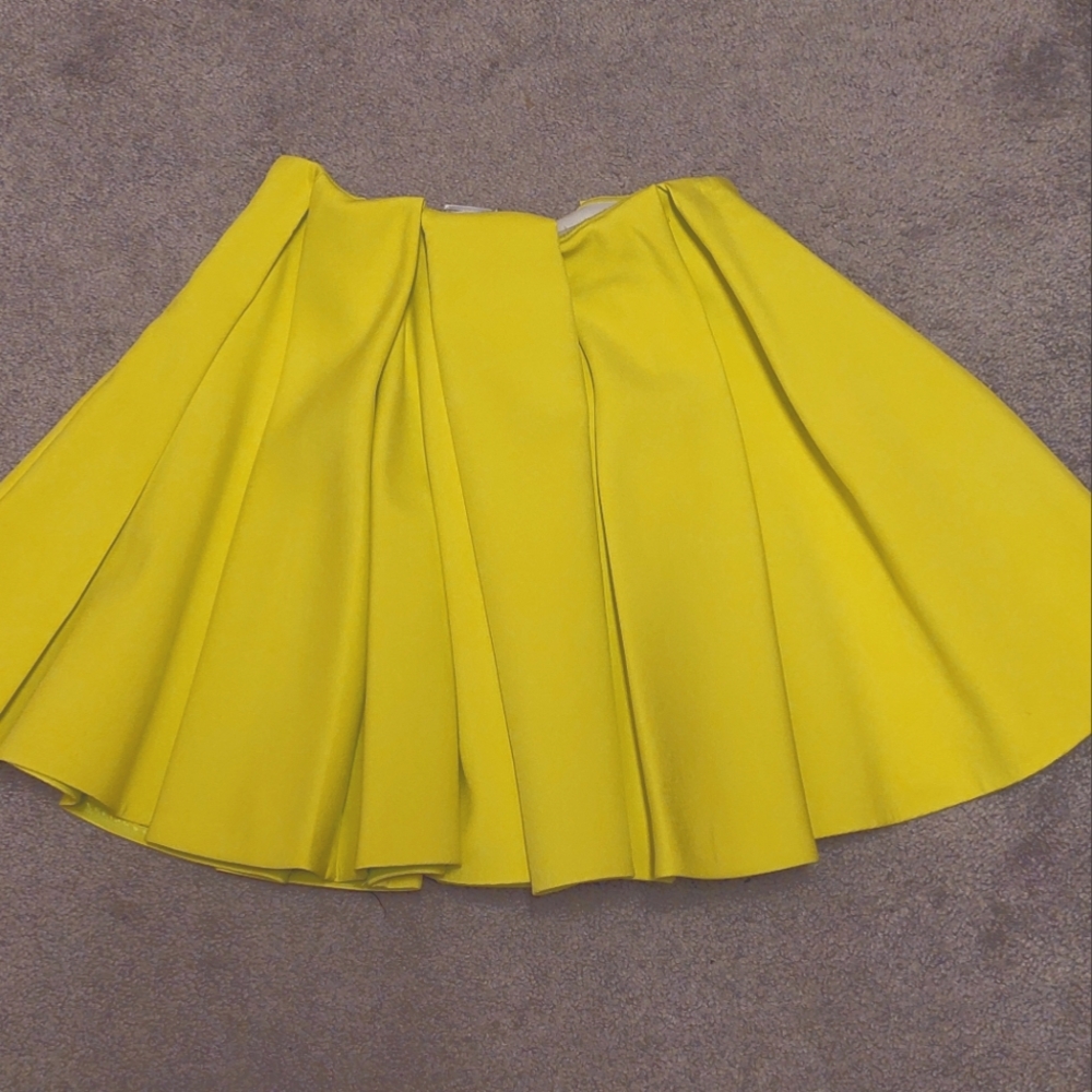 Neon Yellow Women's Skirt